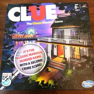 Clue 2013 Double Edition Board Game by Hasbro Complete (Excellent condition)